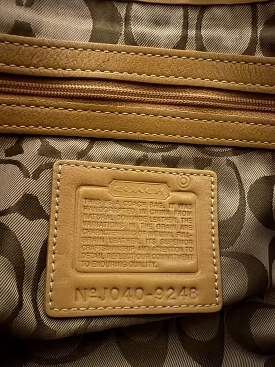 Coach Tan Soho Bag - Picture 9 of 11